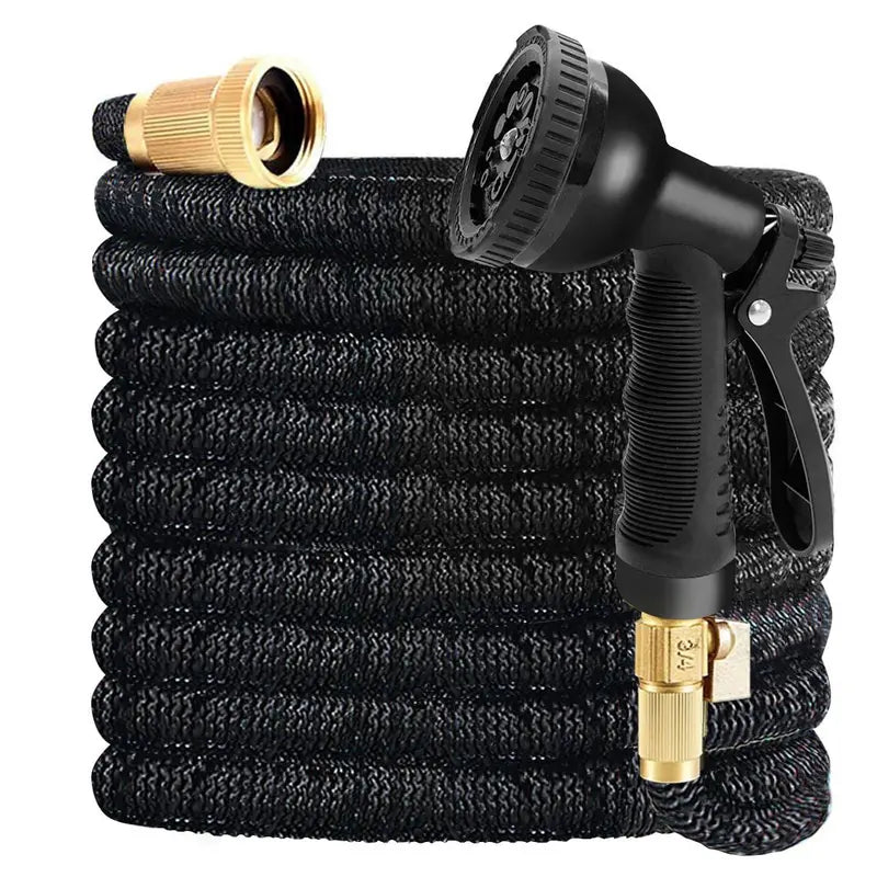 Expandable Garden Hose with Brass Connectors