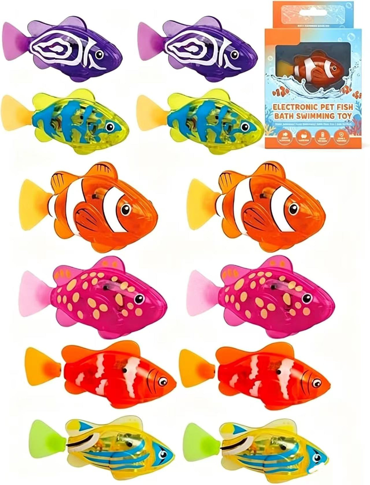 Water Activated Electronic Pet Robot Fish