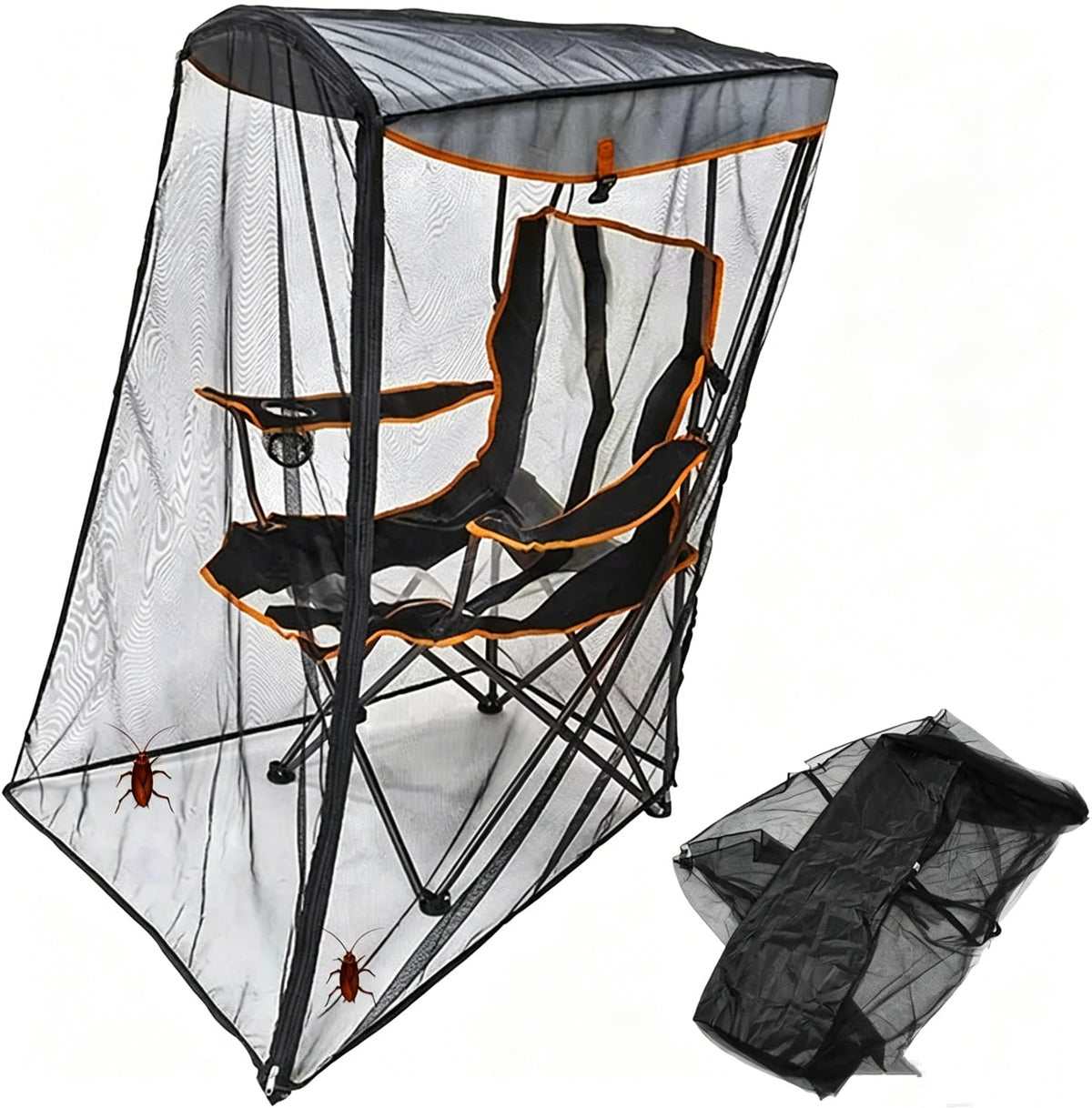 Outdoor Chair Mosquito Net Canopy