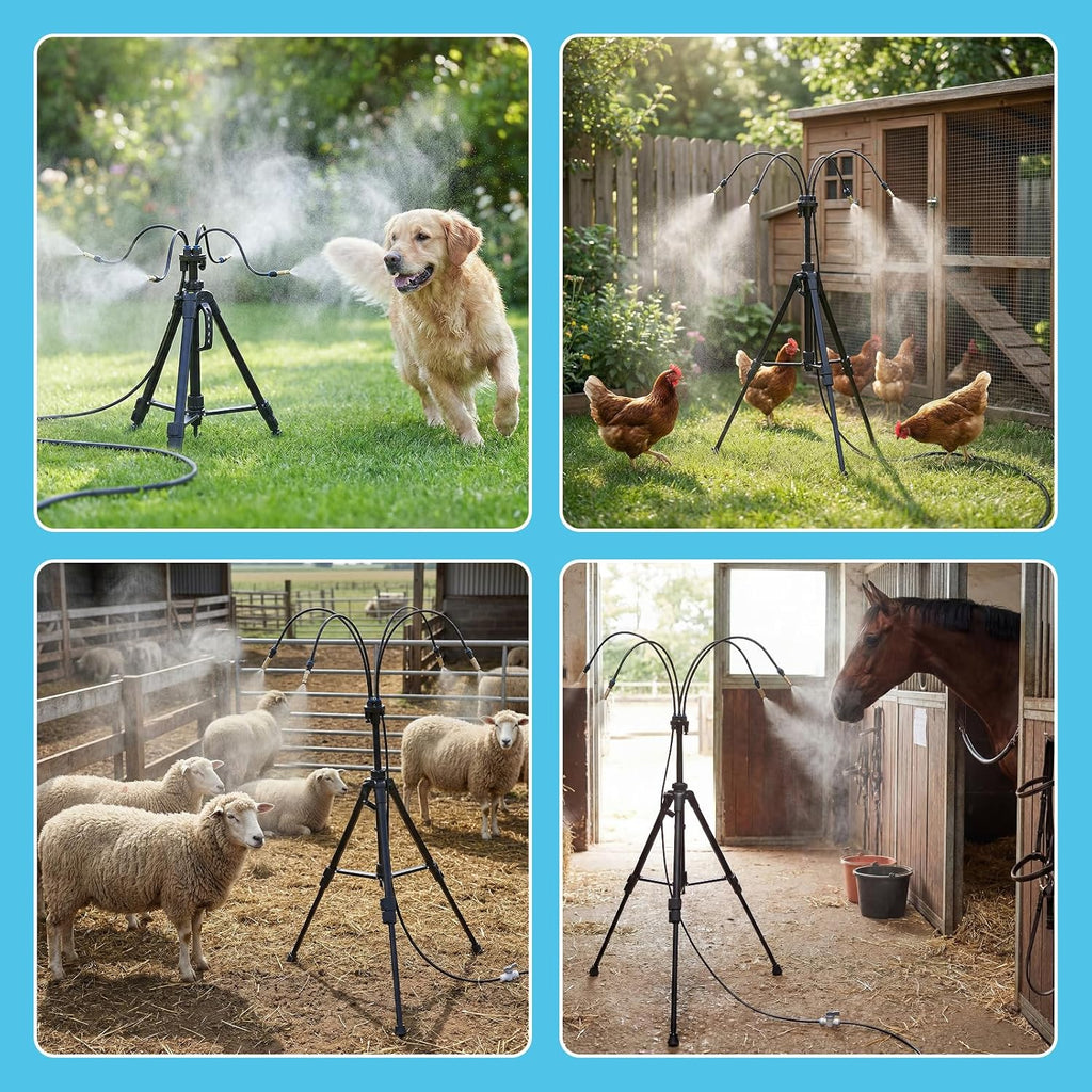 Adjustable Portable Outdoor Misting System