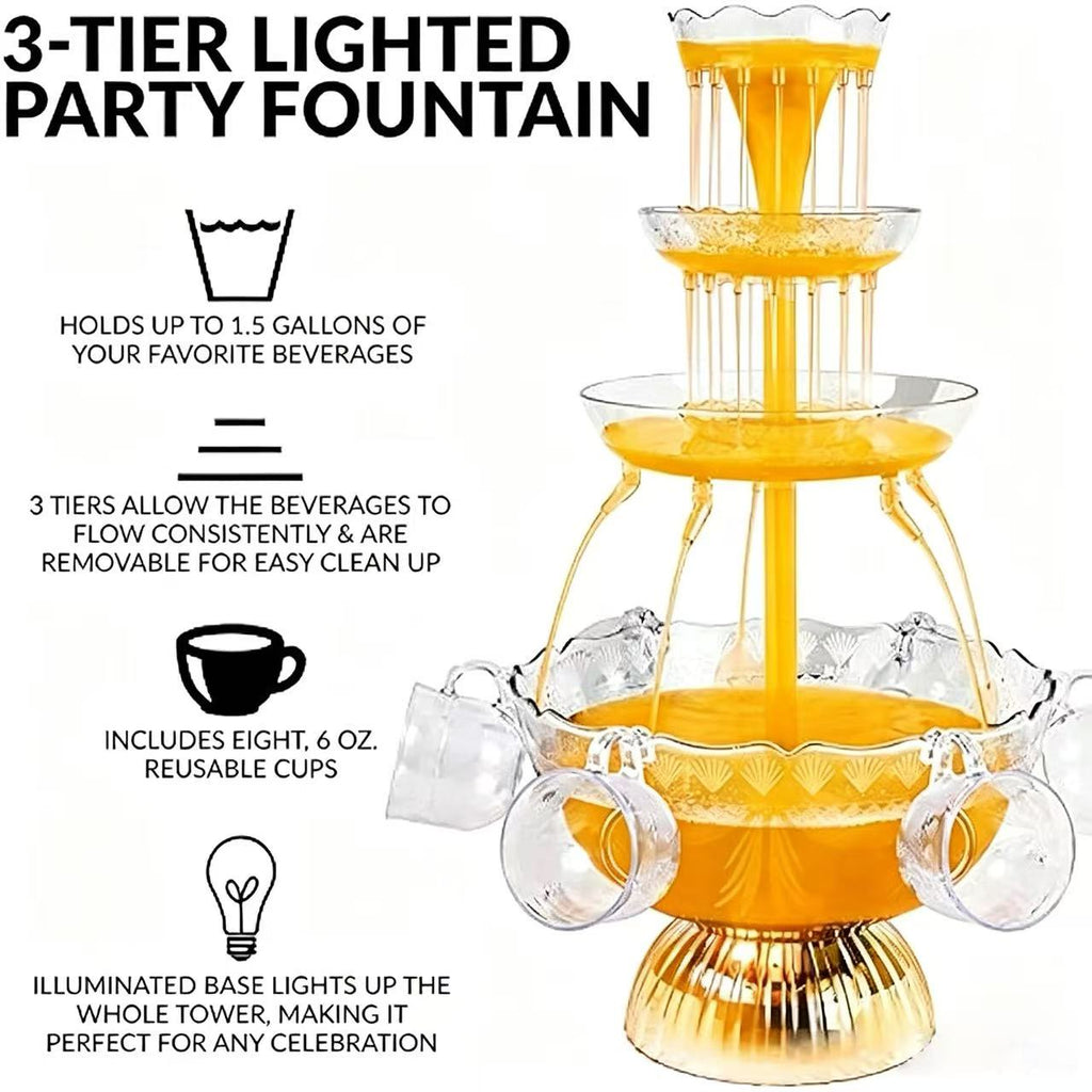Party Drink Fountain Machine