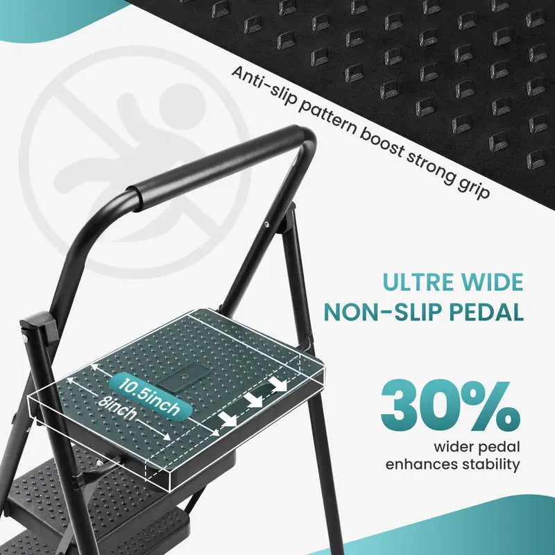 800lbs Capacity Portable Step Stool