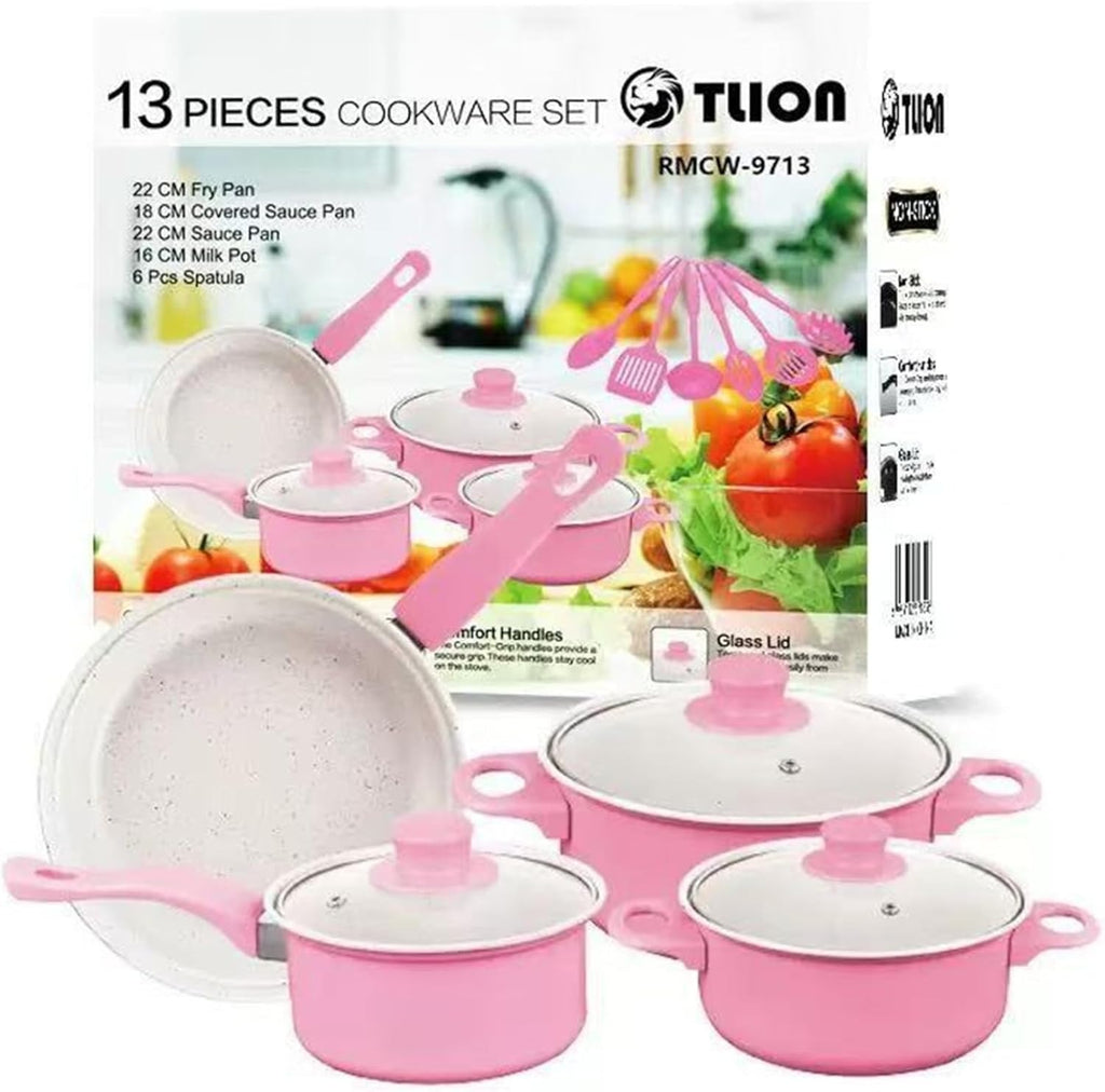 Cute Cast Iron Cookware Set with Lids