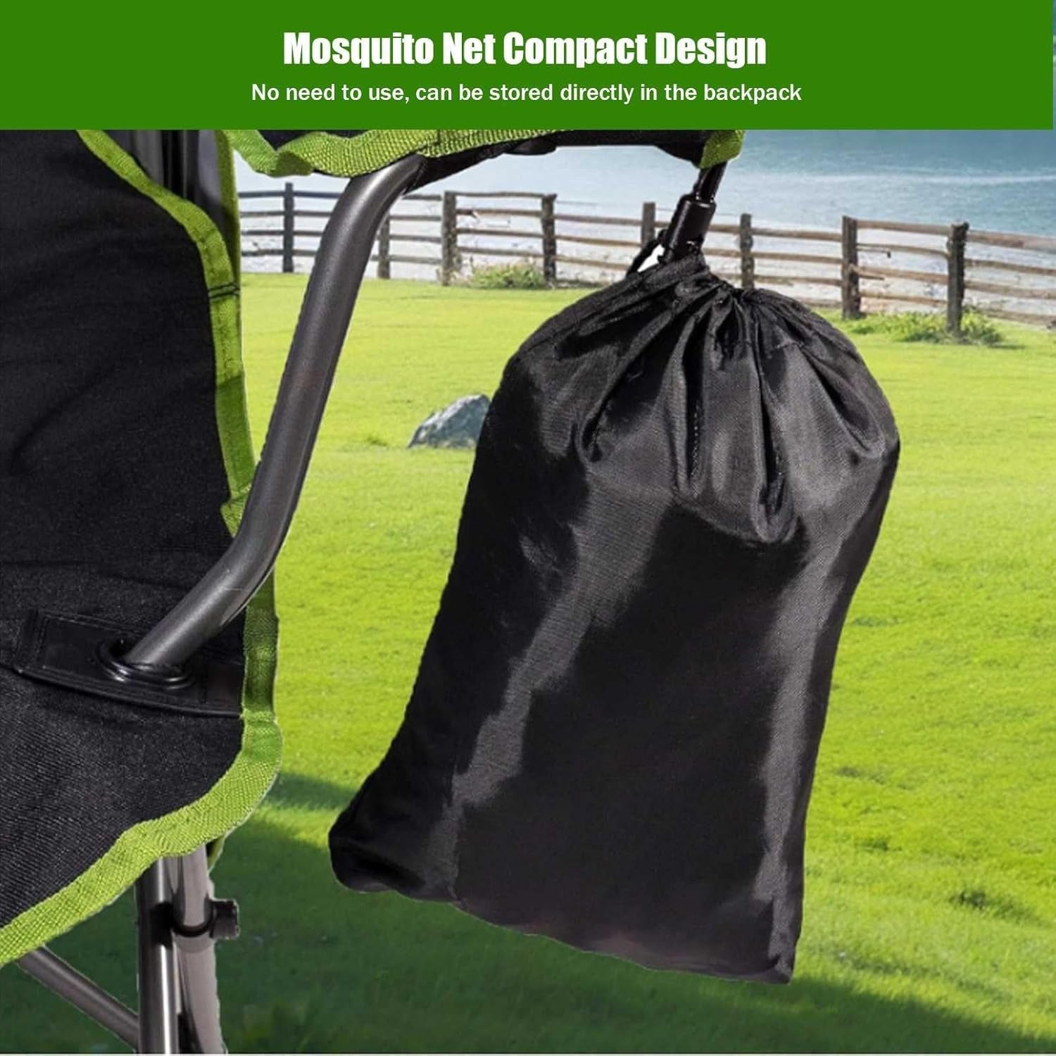 Outdoor Chair Mosquito Net Canopy