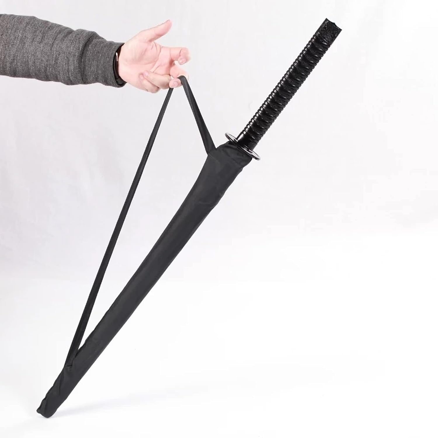 Metal Steel Frame Samurai Rain Parasol Gift
