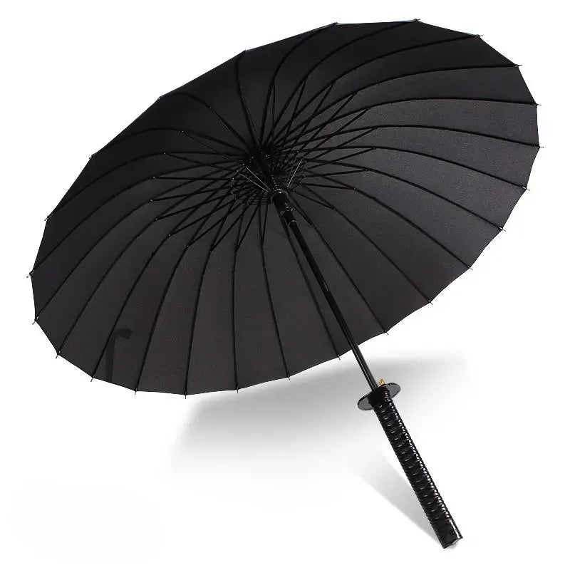 Metal Steel Frame Samurai Rain Parasol Gift