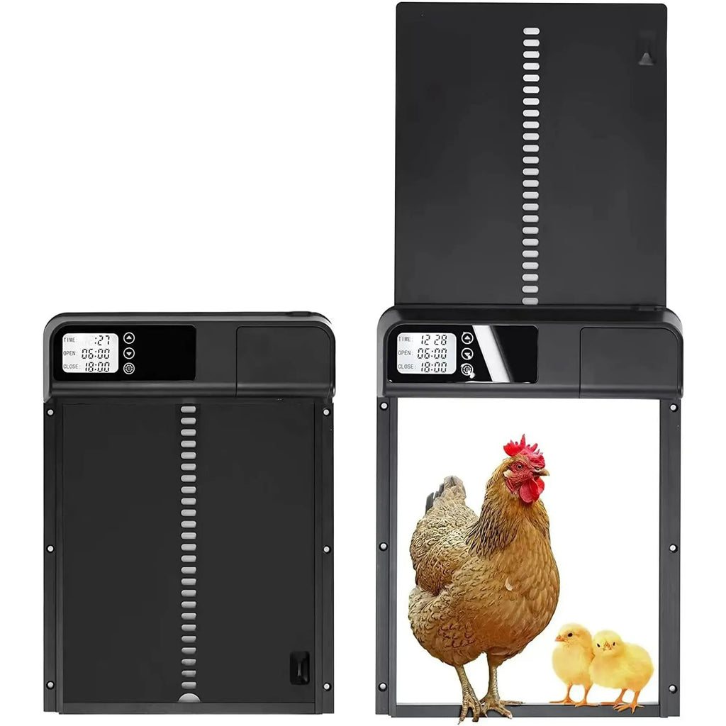 Weatherproof Predator-Resistant Coop Door