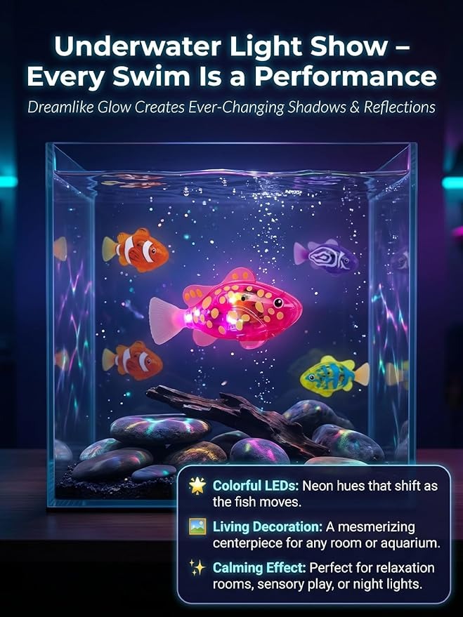 Water Activated Electronic Pet Robot Fish