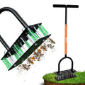 Self-Cleaning Lawn Aerator Tool