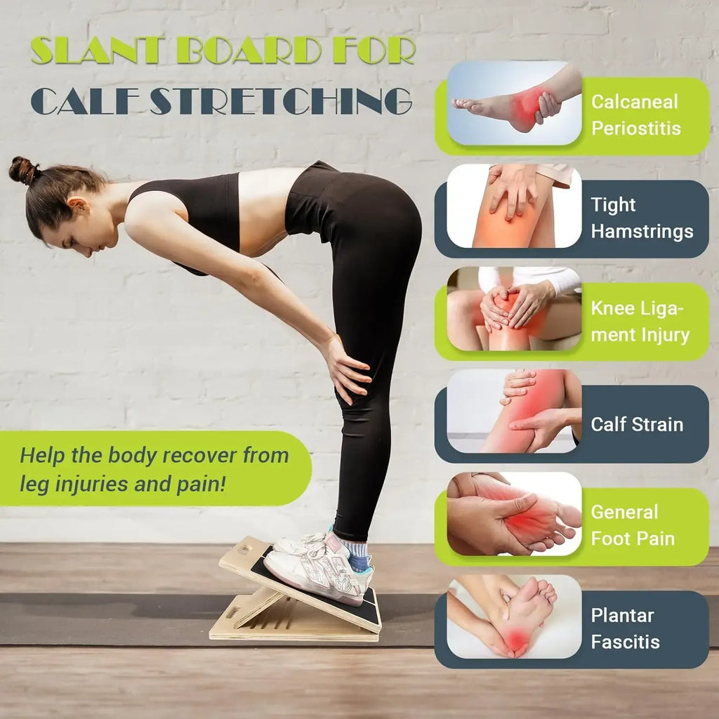 Portable Incline Board for Leg Exercise