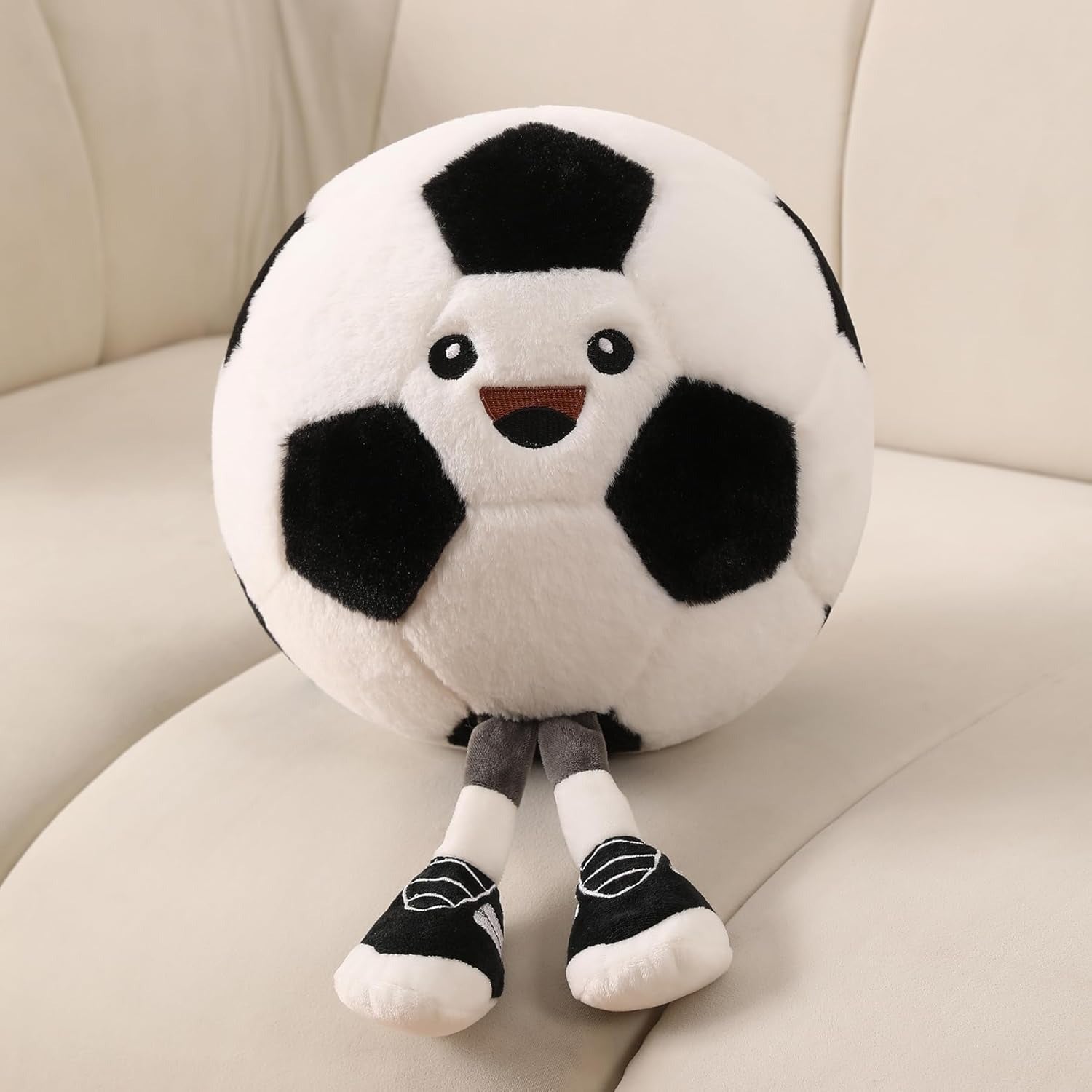 Soccer Throw Pillow Room Decor & Gift