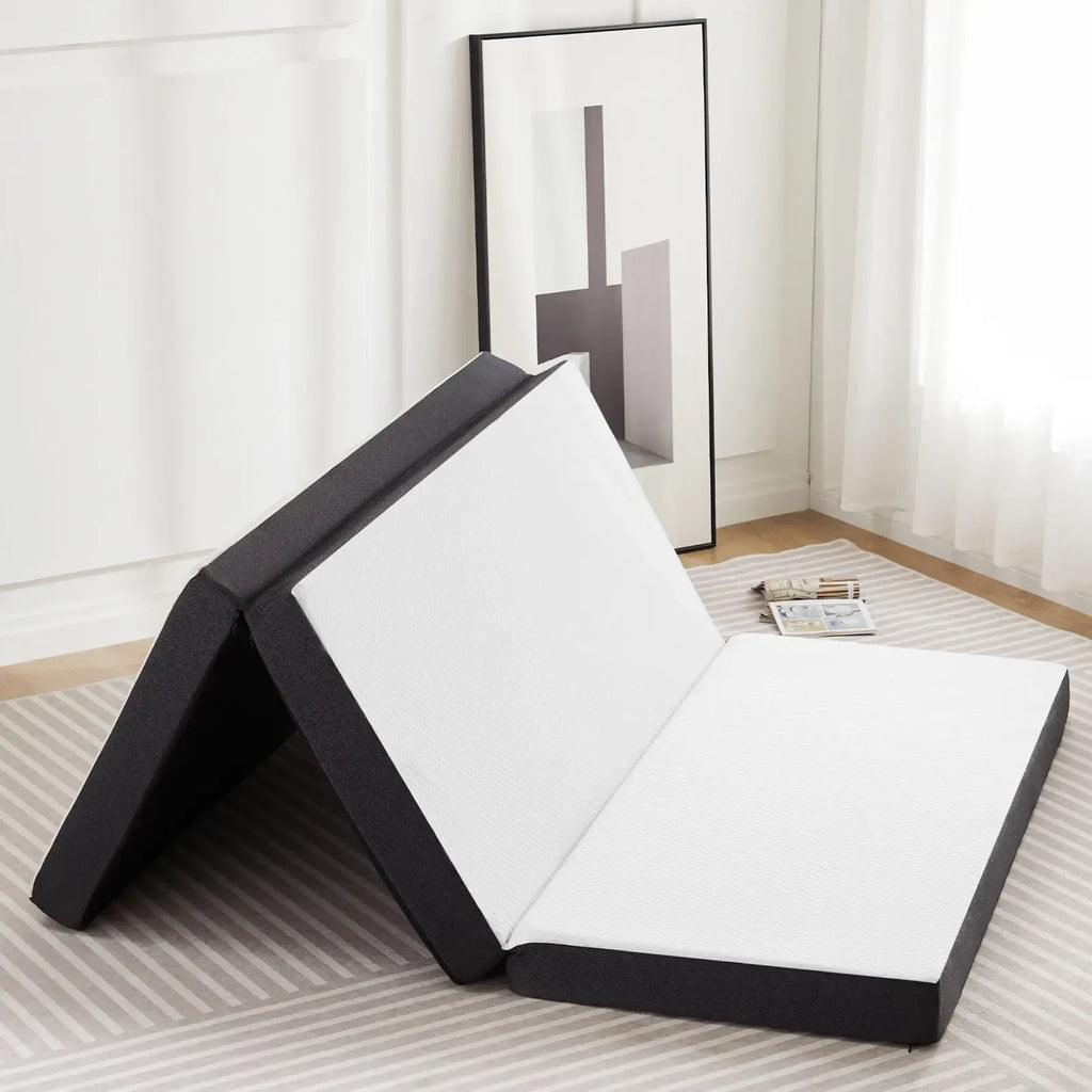 Tri-Fold Memory Foam Folding Mattress