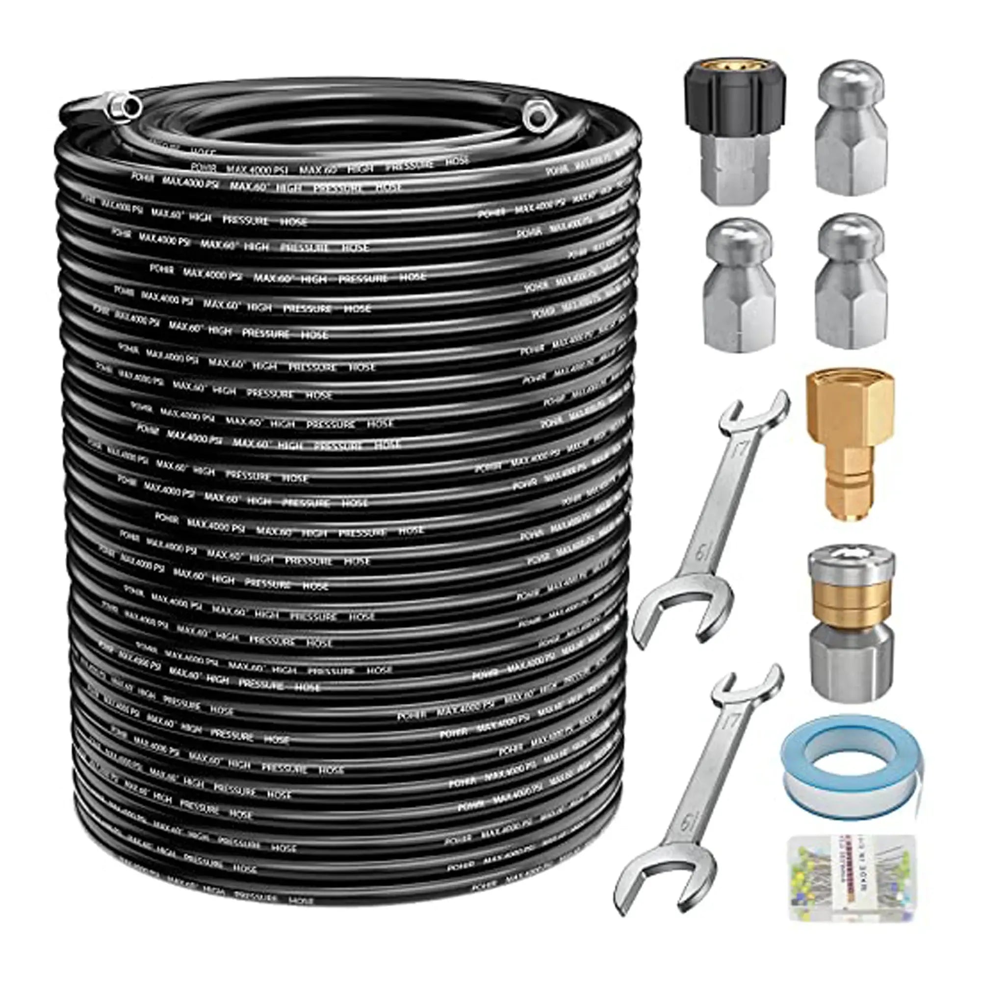 Summervibes 4000PSI Sewer Jetter Kit