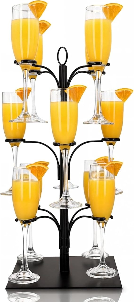 Wine Glass Tower Storage Stand