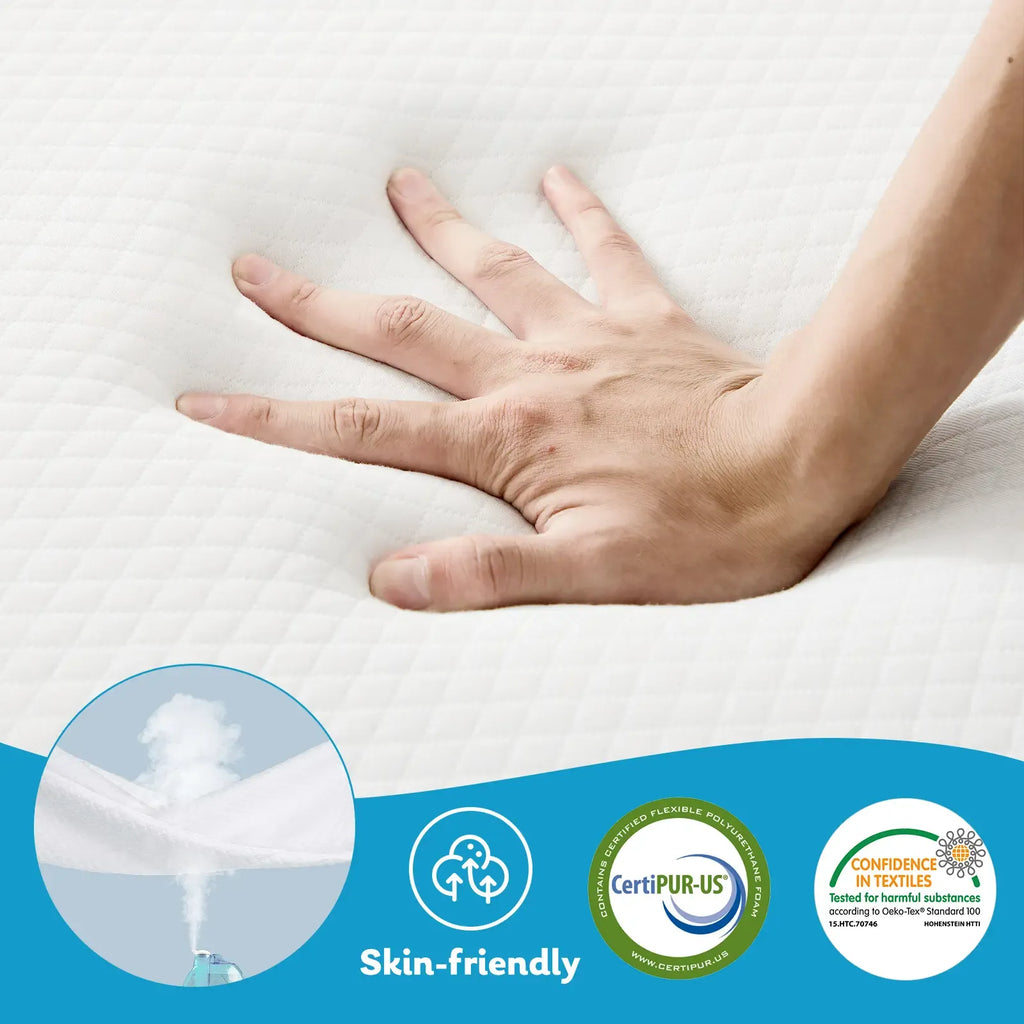 Tri-Fold Memory Foam Folding Mattress
