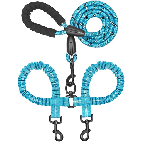 360° Swivel Dual Dog Leash