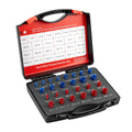 Nut Bolt Size Thread Gauge Tool with Storage Box