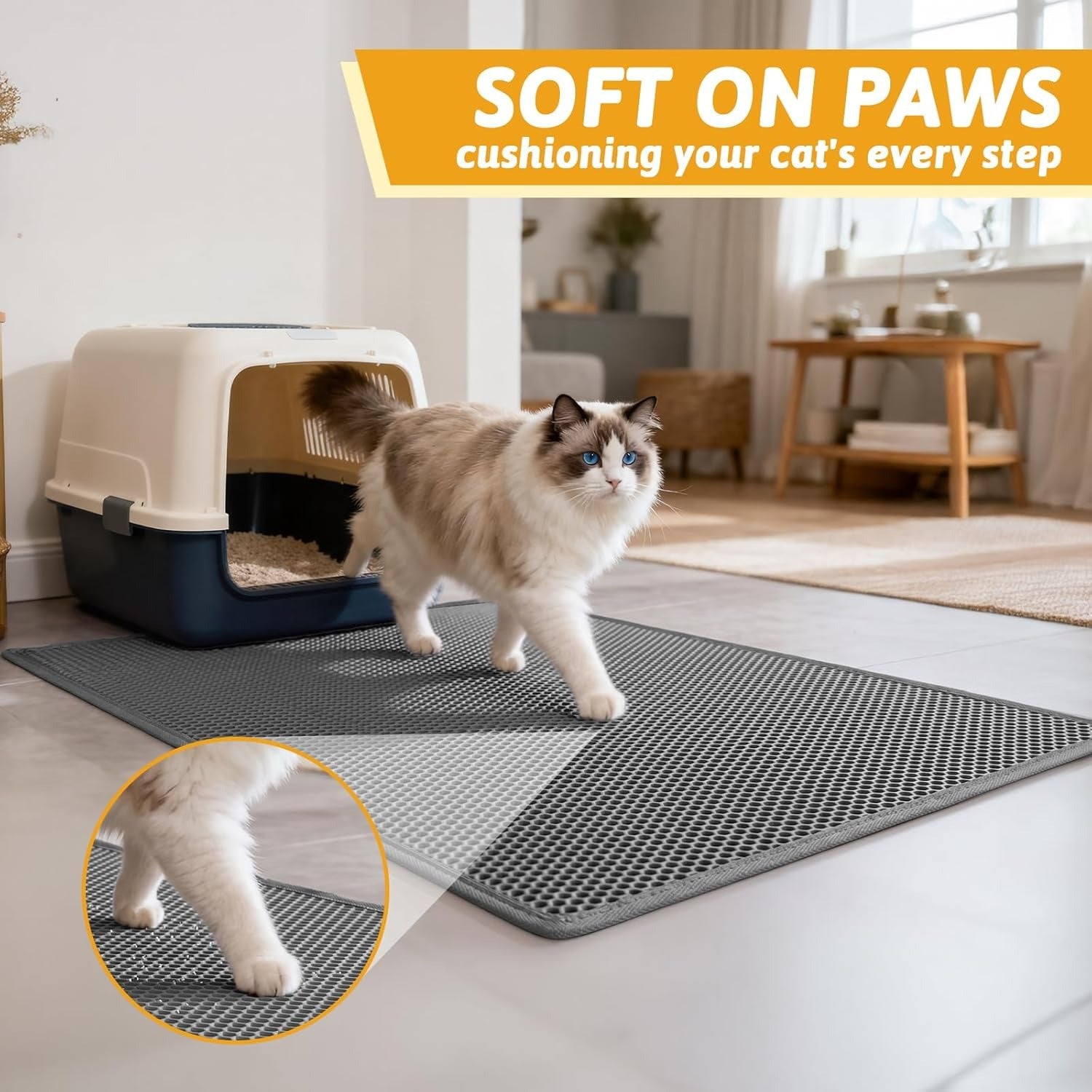 Urine Proof Cat Litter Mat