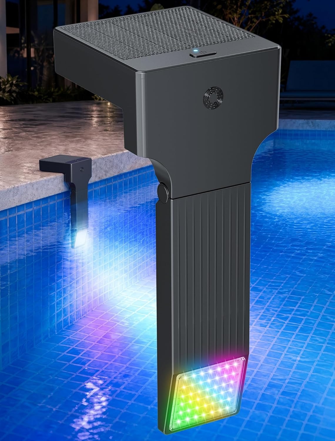 Solar RGB LED Underwater Pool Light