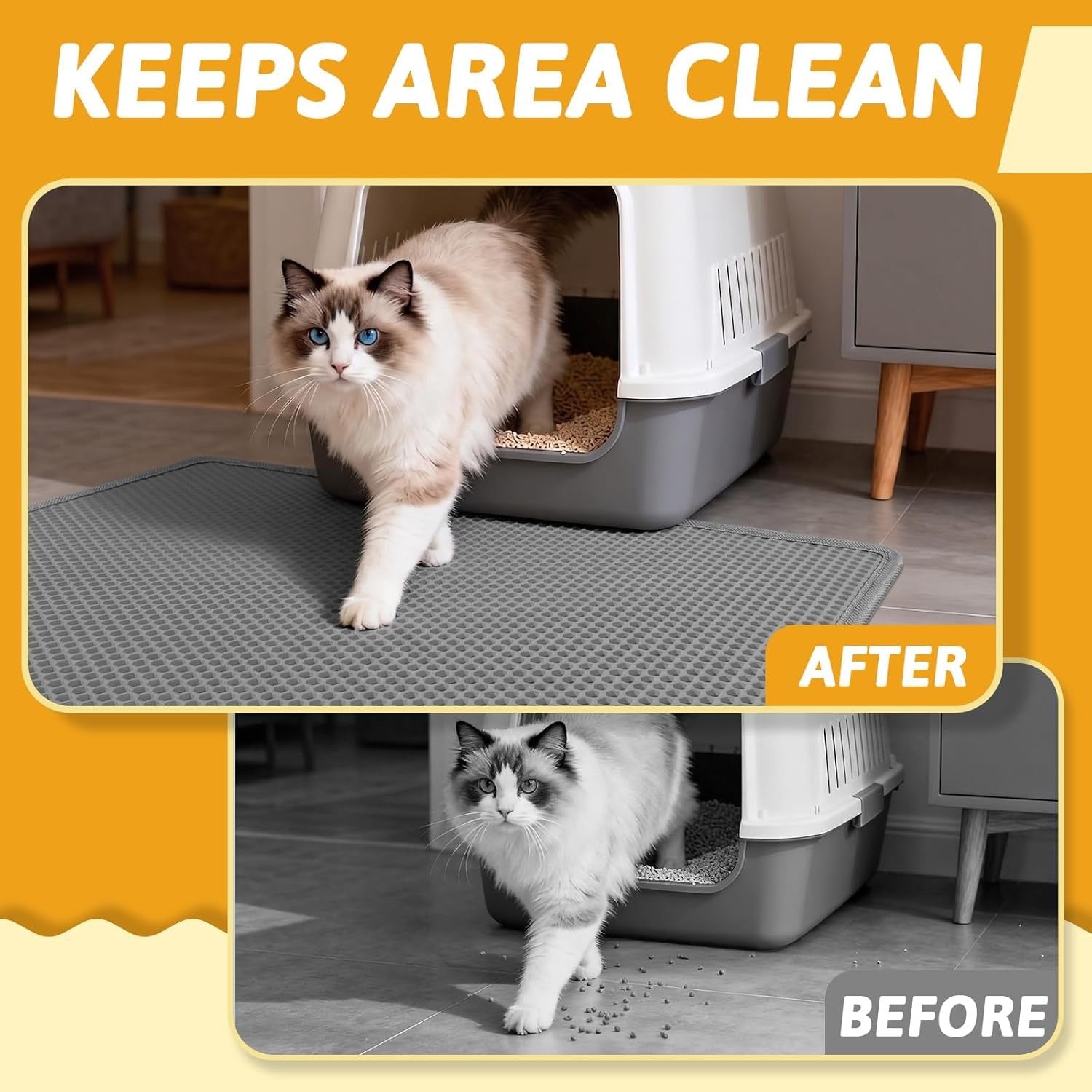 Urine Proof Cat Litter Mat