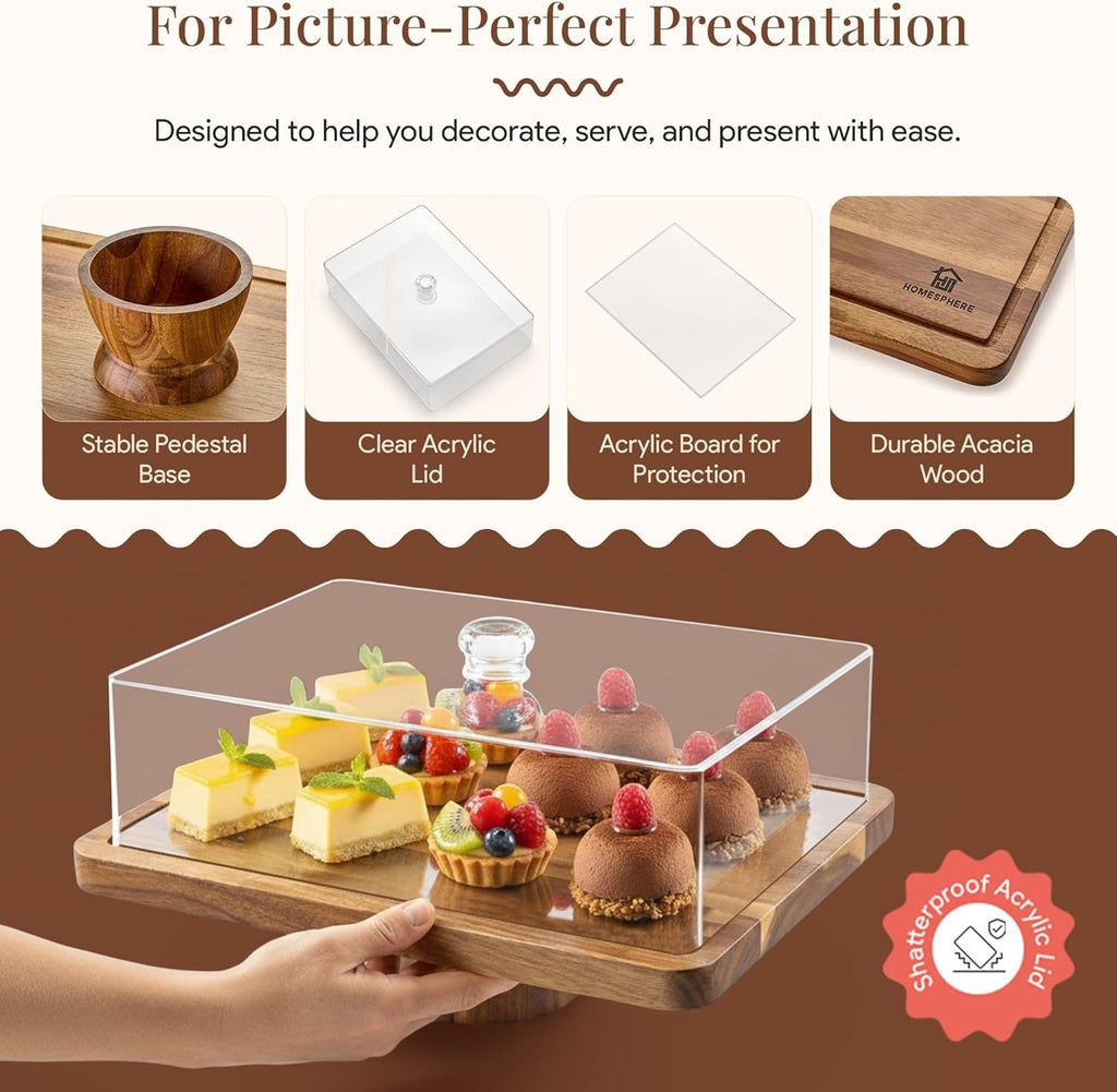 Multifunctional Dessert Fruit Platter Display Tray