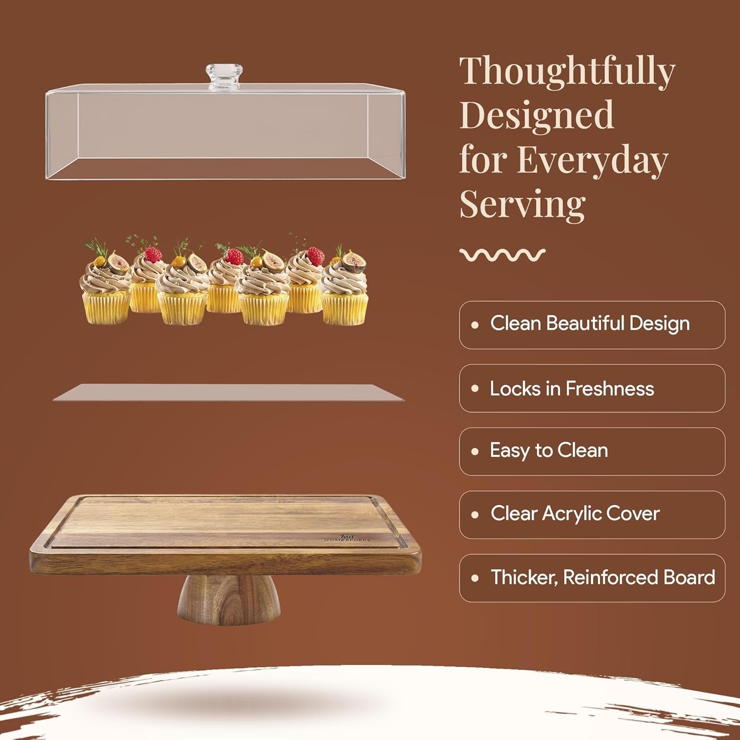Multifunctional Dessert Fruit Platter Display Tray