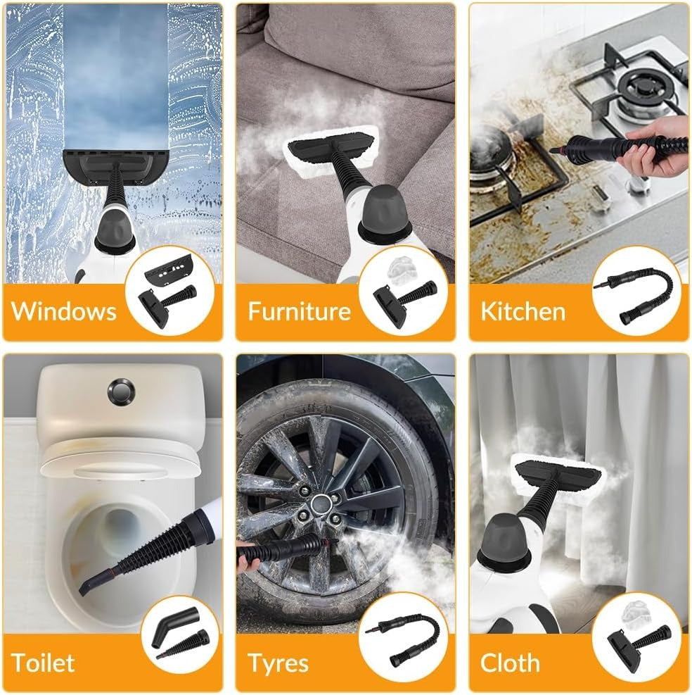 Handheld Pressurized Steam Cleaner