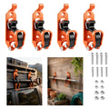Heavy Duty Roof Rack Shovel Mount 4 Pack