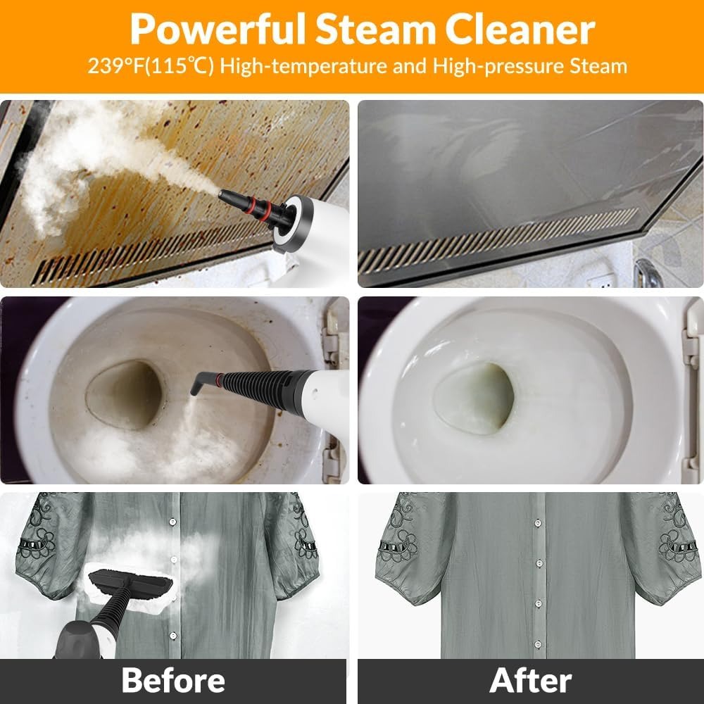 Handheld Pressurized Steam Cleaner