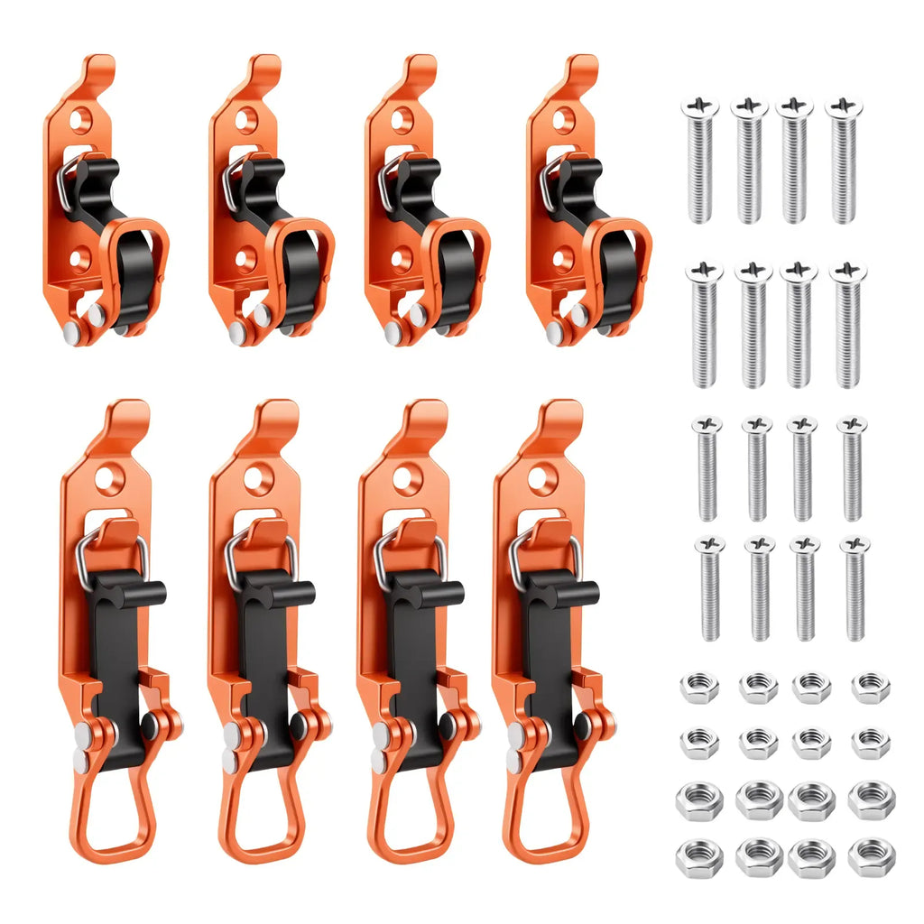 Heavy Duty Roof Rack Shovel Mount 4 Pack