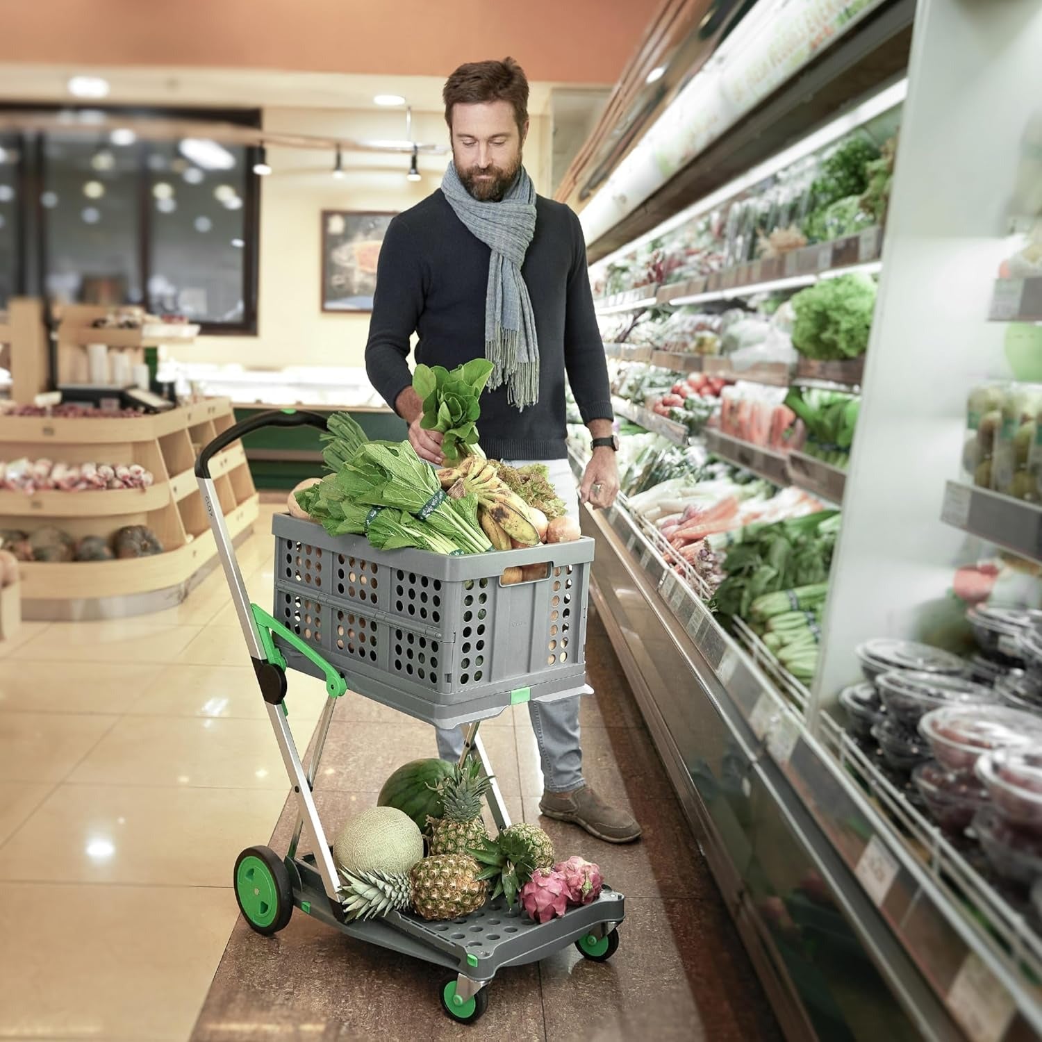 German-Made Collapsible Multi-Use Trolley Cart