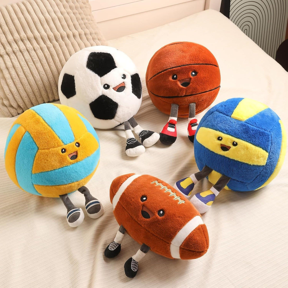 Soccer Throw Pillow Room Decor & Gift