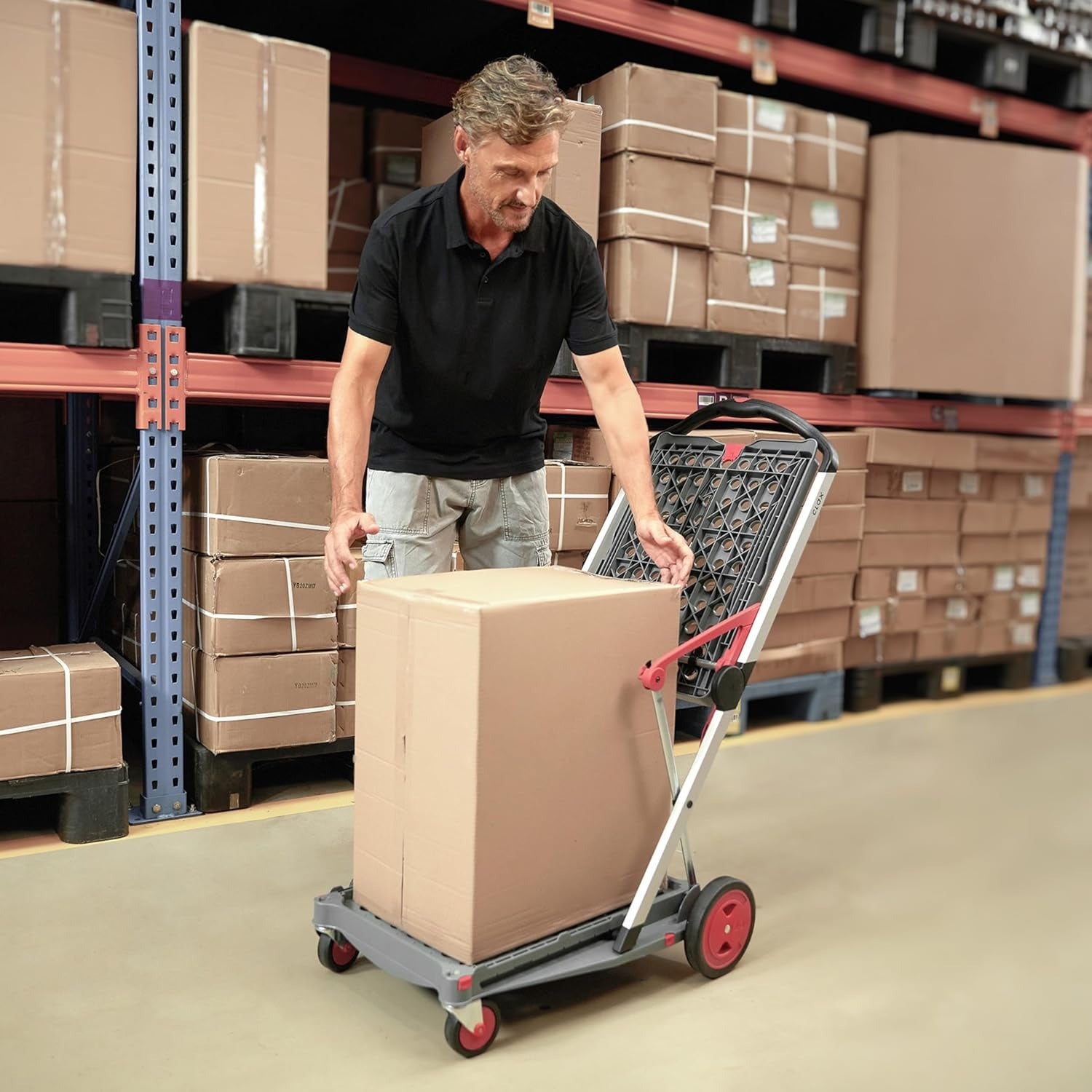 German-Made Collapsible Multi-Use Trolley Cart