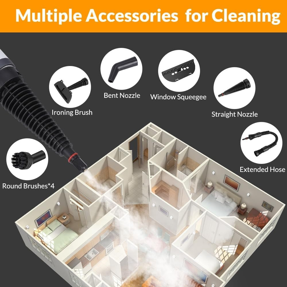 Handheld Pressurized Steam Cleaner