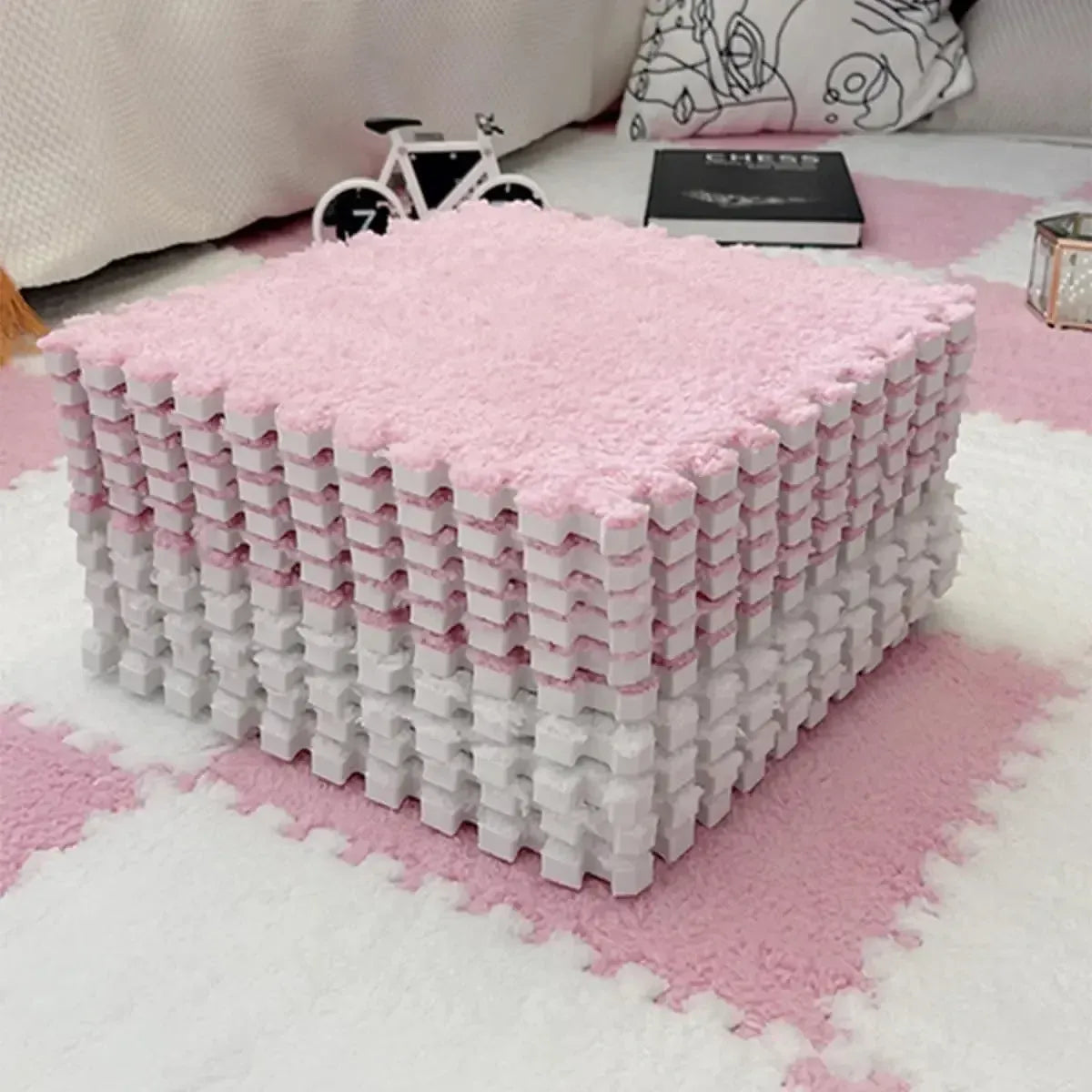 Soft Plush Baby Puzzle Play Mat