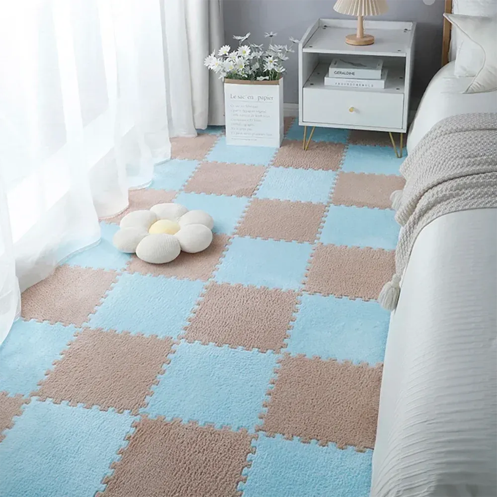 Soft Plush Baby Puzzle Play Mat