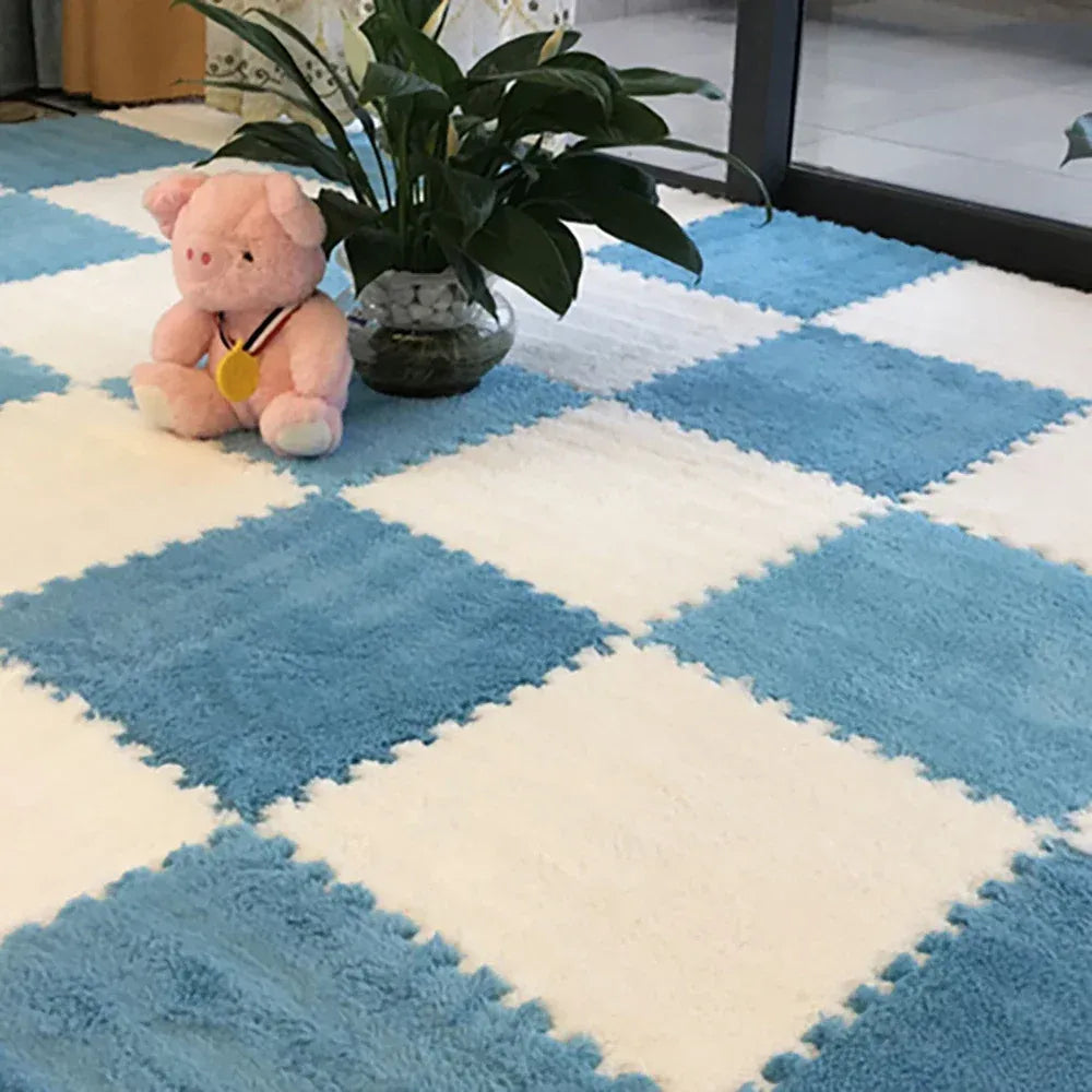 Soft Plush Baby Puzzle Play Mat