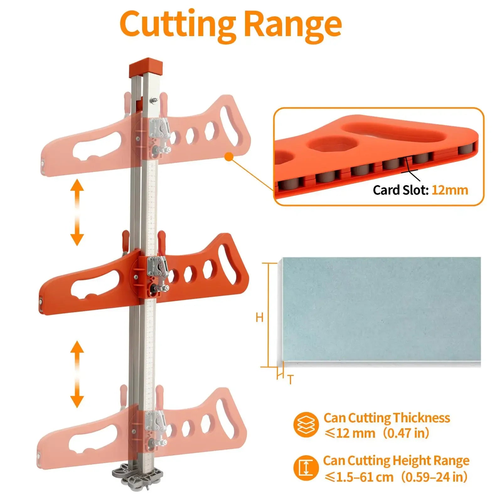 Foldable Aluminum Drywall Cutter