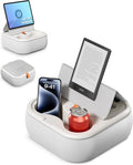 Bed Magnetic Tablet Pillow Holder with Cup Holder